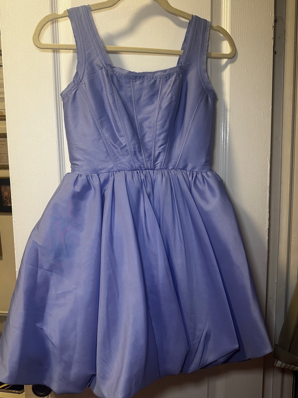 Aje Lavender Mini Party Dress